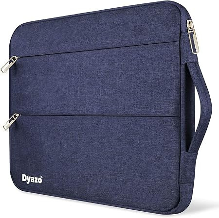 Office Protective Laptop Sleeve | Case Cover with Handle for All 15 Inch to 15 .6" Laptops, Notebooks (Blue)