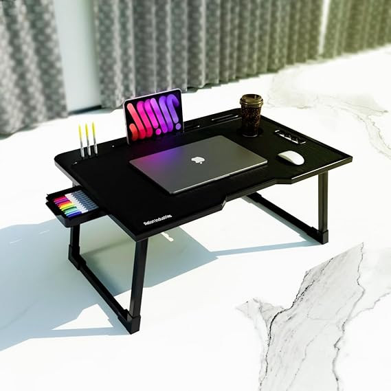 Study Table for Students Bed Table for Study Foldable Laptop Table Portable & Lightweight Mini Table Bed Reading Table,Laptop Stands, Laptop Desk