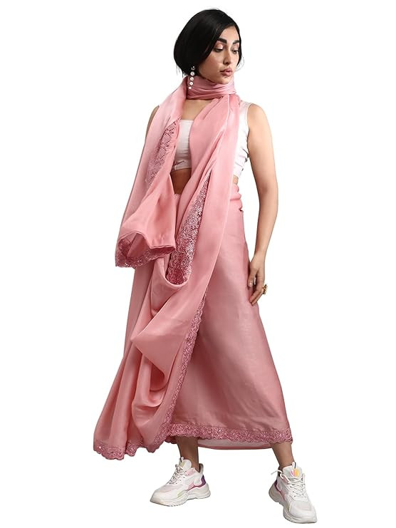 AKHILAM Women's Banarasi silk Woven Design Saree With Unstitched Blouse Piece