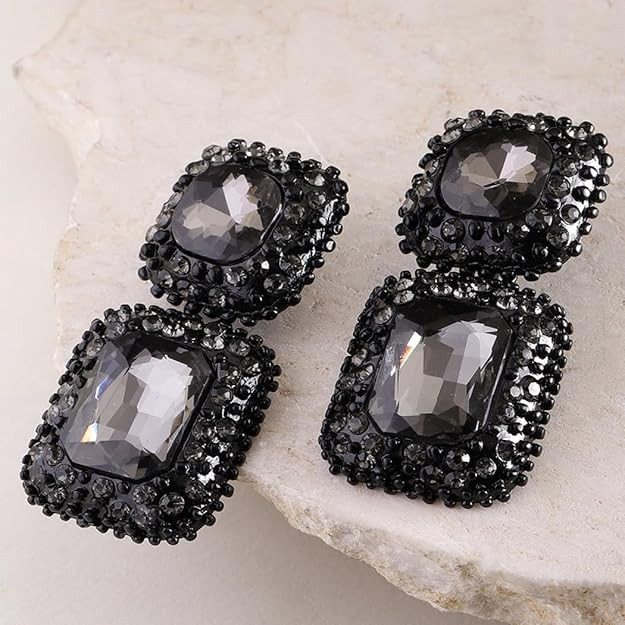 YouBella Fashion Jewellery Ear Rings Drop and Dangler Earings Crystal Earrings for Girls and Women